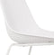 Alterego Viky - Wit Geperforeerde Designerstoel - Binnen & Buiten - 58.5x46.5x82.5cm