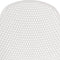 Alterego Viky - Wit Geperforeerde Designerstoel - Binnen & Buiten - 58.5x46.5x82.5cm