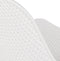 Alterego Viky - Wit Geperforeerde Designerstoel - Binnen & Buiten - 58.5x46.5x82.5cm