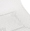Alterego Viky - Wit Geperforeerde Designerstoel - Binnen & Buiten - 58.5x46.5x82.5cm
