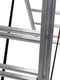Altrex All Round 3x10 sporten - Reformladder - Lichtgewicht aluminium - Uitgeschoven lengte 6.65m - Werkhoogte 7.30m