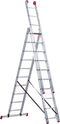 Altrex All Round 3x10 sporten - Reformladder - Lichtgewicht aluminium - Uitgeschoven lengte 6.65m - Werkhoogte 7.30m