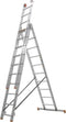 Altrex All Round 3x10 sporten - Reformladder - Lichtgewicht aluminium - Uitgeschoven lengte 6.65m - Werkhoogte 7.30m