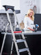 Altrex Double Decker 6 treeds - Huishoudtrap - Lichtgewicht aluminium - Werkhoogte 3.25m - Opberghoogte 2.09m