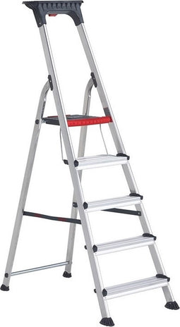 Altrex Double Decker® Huishoudtrap 5 treeds - Werkhoogte 3,0 meter