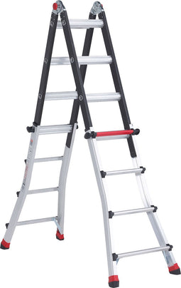 Altrex Varitrex Teleprof Telescopische vouwladder - Telescopisch - 4x4 sporten - Werkhoogte 5m