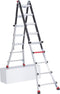 Altrex Varitrex Teleprof Telescopische vouwladder - Telescopisch - 4x4 sporten - Werkhoogte 5m