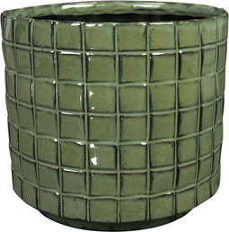 Ter Steege Bloempot Groen D 25 cm H 22 cm