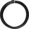 Alu draad, dikte 2 mm, zwart, rond, 10m