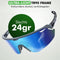 Travelhawk Fietsbril - Sportbril - Polarized UV400 Bescherming - Zwart