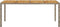 vidaXL Tuintafel met acaciahouten blad 190x90x75 cm poly rattan grijs