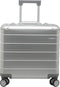 Alumaxx koffer - GRAVITY - aluminium - 4 draaibare wielen - zilver - JU-45192