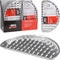 Aluminium BBQ Grillschalen | 4 stuks