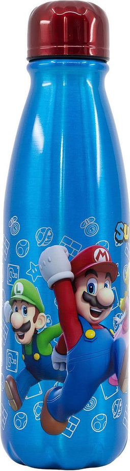 Aluminium Super Mario drinkfles / drinkbeker - 600 ml