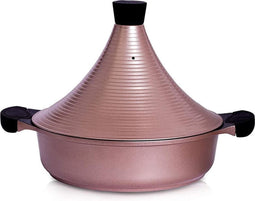 Aluminium tajine agadir-geschikt kleur Rose gold - ook voor Inductie
