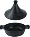 Aluminium tajine agadir- Matt Black geschikt ook voor Inductie