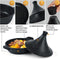 Aluminium tajine agadir- Matt Black geschikt ook voor Inductie