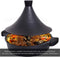 Aluminium tajine agadir- Matt Black geschikt ook voor Inductie