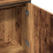 vidaXL - Wastafelkast - 80x30x60 - cm - bewerkt - hout - oud - houtkleurig
