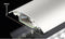 Alunovo AL90-050 Kabelgoot (l x b x h) 500 x 80 x 20 mm Zilver (mat, geëloxeerd) 1 stuk(s)