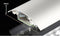 Alunovo SC90-050 Kabelgoot (l x b x h) 500 x 80 x 20 mm Zwart (glanzend) 1 stuk(s)