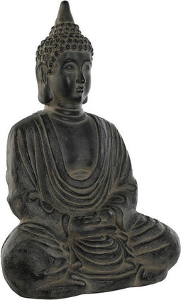 Decoratieve figuren Home ESPRIT Grijs Boeddha Orientaals 50 x 30 x 69 cm