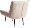 ALVESTA - Fauteuil - Beige - Bouclé