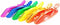 Hair clips Termix Pride Rainbow (6 uds)