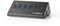 Nedis UHUBUP3510BK - USB Hub - 5x USB 3.2 (Gen1, 5Gb/s) - Zwart
