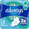Always Maandverband Ultra Normal Plus 14 stuks