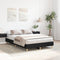 vidaXL - Bedframe - 120x200 - cm - Zwart - Eikenhout