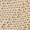 PRIENE - Poef - Beige - 50 cm - Katoen