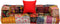 vidaXL - Poef - tweezits - modulair - stof - patchwork