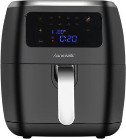Hanseatic HFH1800-6BD - Airfryer XXL - 1800 W - 6L - Zwart