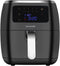 Hanseatic HFH1800-6BD - Airfryer XXL - 1800 W - 6L - Zwart