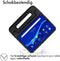 imoshion Tablet Hoes Kinderen - Geschikt voor Lenovo Tab M10 Plus, Lenovo Tab M10 FHD Plus - Kidsproof Backcover met handvat - Zwart