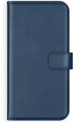 Selencia Galaxy A50 / A30s - Echt Lederen Bookcase - Ruimte voor 3 pasjes - Blauw