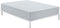 Verstelbaar onderlaken Alexandra House Living Parelgrijs 135/140 x 200 cm