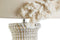 DKD Home Decor - Bureaulamp - 50 W E27 - Wit Bruin 42 x 42 x 70 cm
