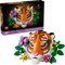 LEGO Art De Faunacollectie - Tijger (31217) - 3D-kunstwerk met aanpasbare bloemen - 744 onderdelen