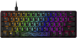 HyperX Alloy Origins 60 - Mechanisch gamingtoetsenbord - 60% formaat HyperX-switches RGB-verlichting - Zwart
