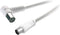 SpeaKa Professional SP-7870456 - Antenne Aansluitkabel 15 m 75 dB 90° haaks - Wit
