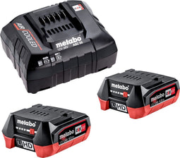 Metabo 685301000 - LiHD Accu-pack 12 V 4,0Ah - Lader ASC 55 (2 stuks)