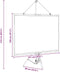 vidaXL - Projectiescherm - met - statief - 72 - inch - 4:3