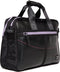Wings Elegant Eagle - stoere en stevige inch laptoptas van autoband - met grijze ritsen