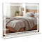 Coast Hollywood - LED Make-upspiegel - Dimbare verlichting 3 lichtkleuren 80 x 60 cm - Wit