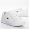 Lacoste Twin Serve - Lage Sneakers - Dempende Ortholite binnenzool - Wit - Maat 43