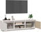 vidaXL - Tv-meubel - 140x35x40 - cm - massief - grenenhout - wit