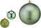 Kerstballen Ø 10 cm 6 Stuks Groen Plastic