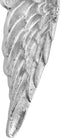 vidaXL - Vleugels - Zilver - 91x31x5 - cm - Aluminium